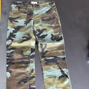 NILI LOTAN JENNA PANT CAMO SIZE 6